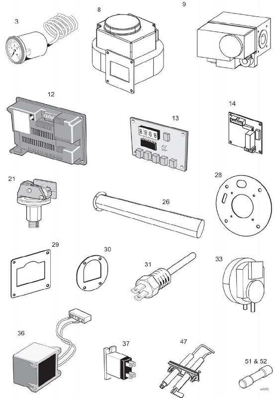 SHORT PARTS LIST logo