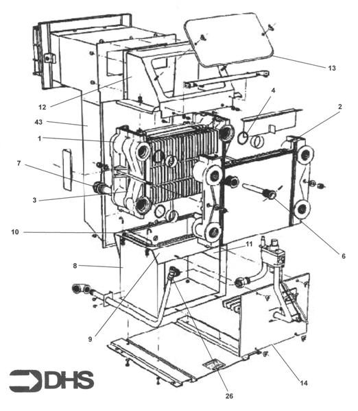 Exploded Diagram for BOILER