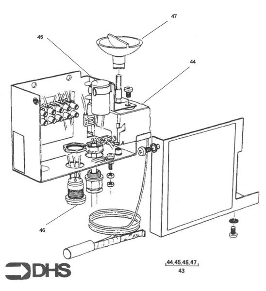 Exploded Diagram for CONTROL BOX ASSY