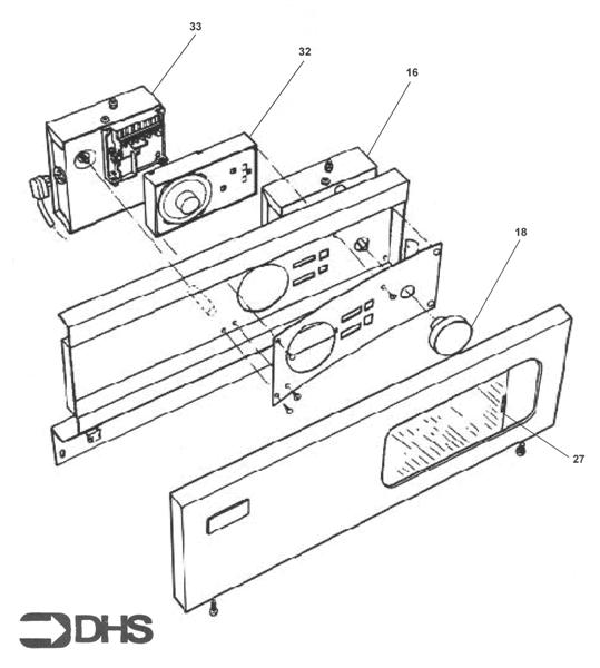 Exploded Diagram for CONTROLS
