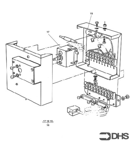 Exploded Diagram for THERMOSTAT ASSEMBLY