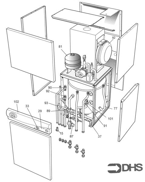 Exploded Diagram for TANK MODULE