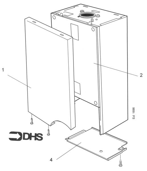 Exploded Diagram for CASING ASSY