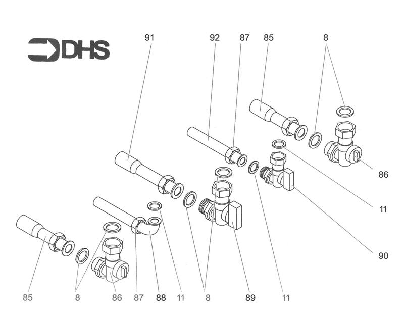 Exploded Diagram for CONNECTION PIPES