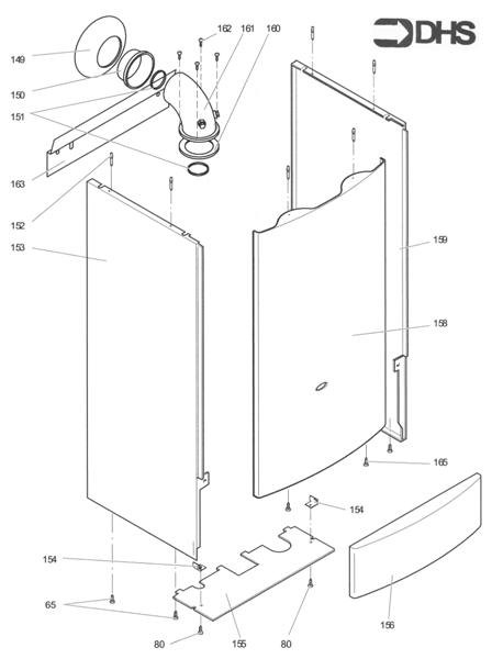 Exploded Diagram for CASING ASSY 2