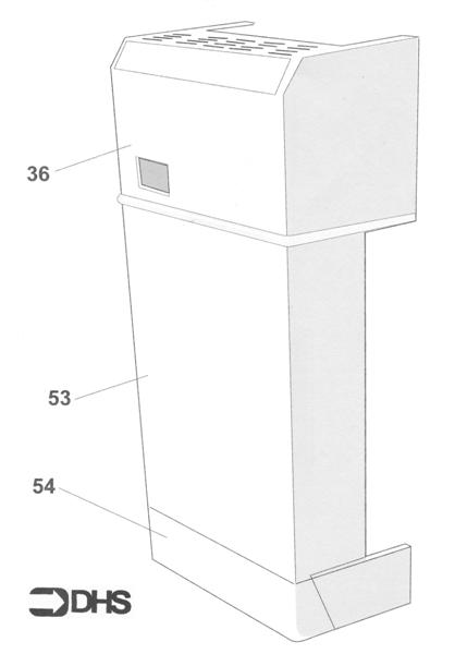 Exploded Diagram for CASING ASSY