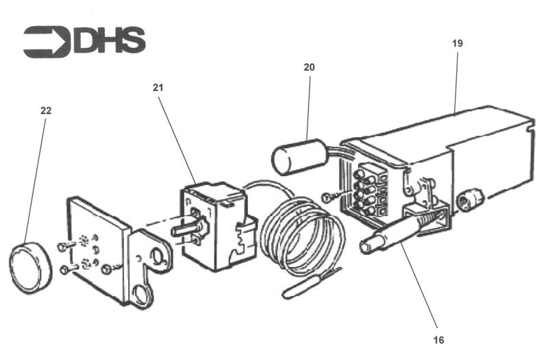 Exploded Diagram for CONTROL BOX ASSY