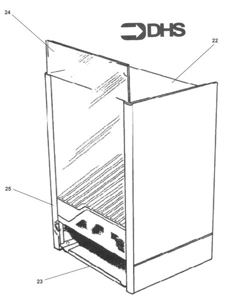 Exploded Diagram for CASING ASSY