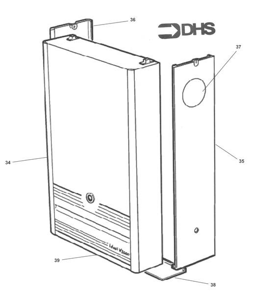 Exploded Diagram for CASING ASSY