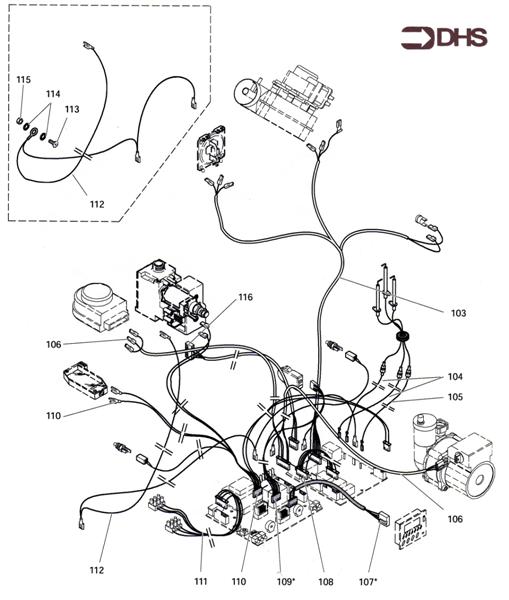Exploded Diagram for WIRING