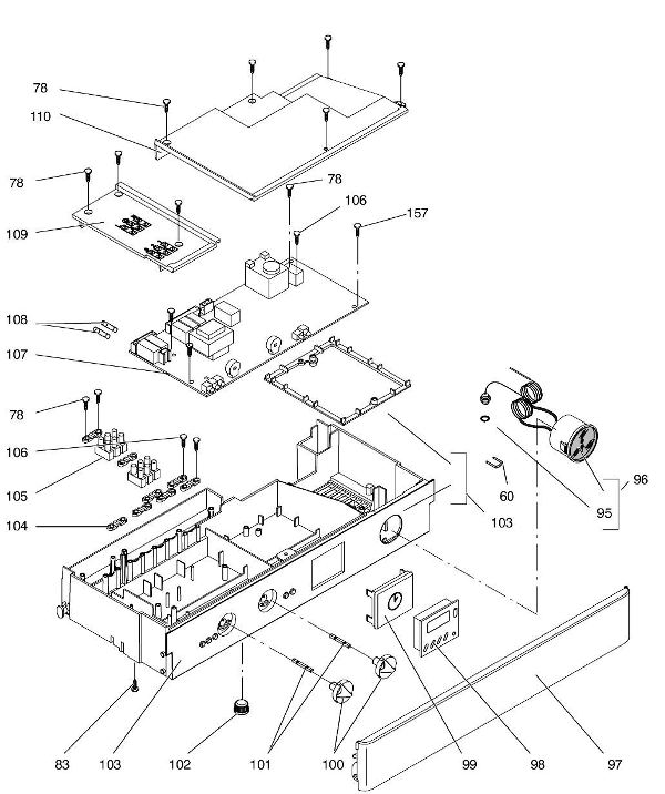Exploded Diagram for CONTROLS VJ