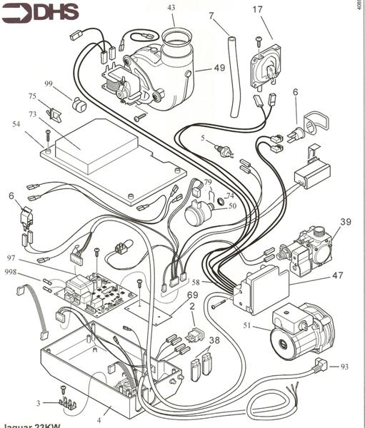 Exploded Diagram for FAN/PUMP ASSY