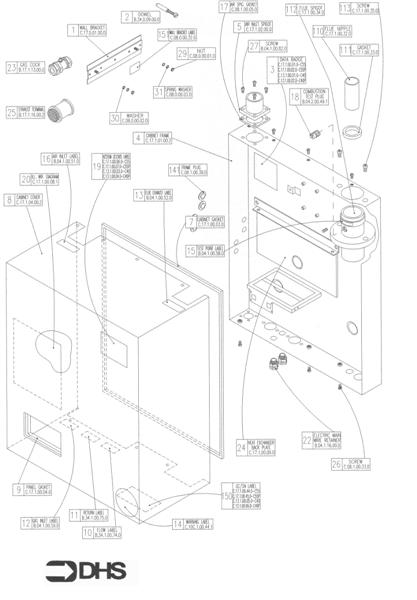 Exploded Diagram for CASING ASSY