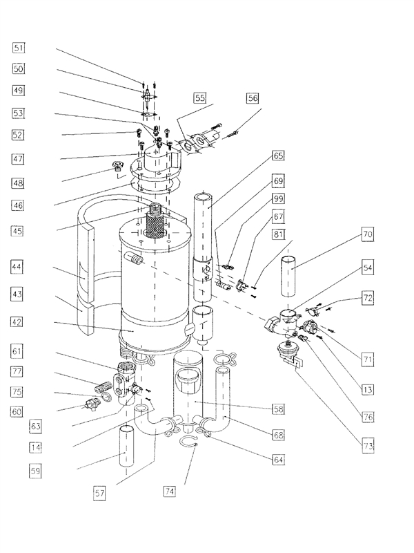 FLUE ASSY (FROM5711) logo