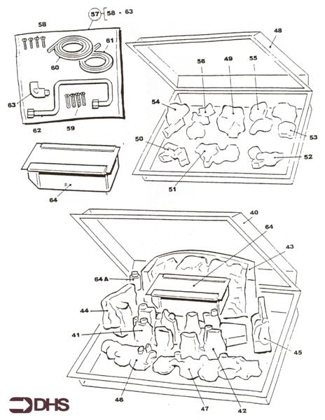 Exploded Diagram for CERAMICS & ACCESSORIES