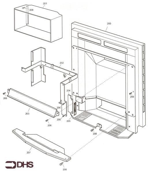 Exploded Diagram for FIREBOX