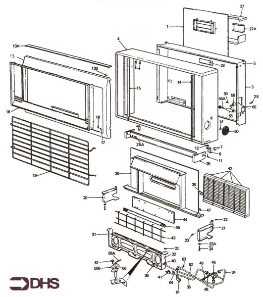 Exploded Diagram for COMPLETE MODEL