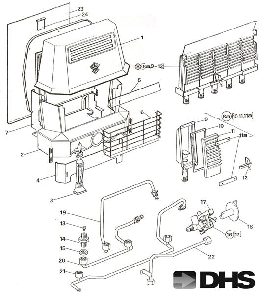 Exploded Diagram for WINDSOR ELITE - BLACK