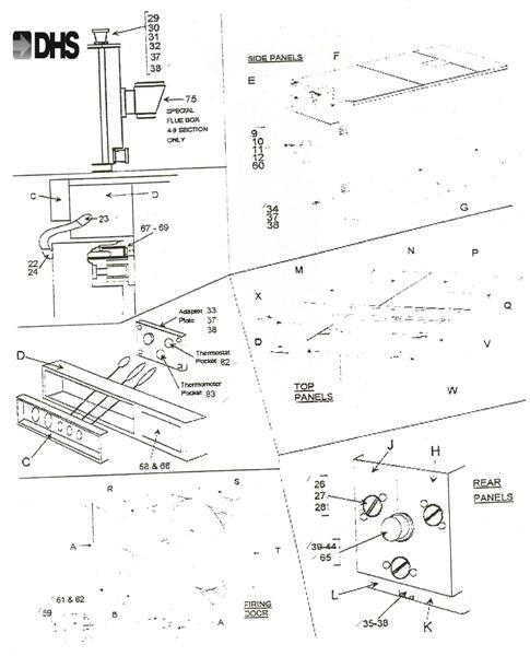 Exploded Diagram for CASING