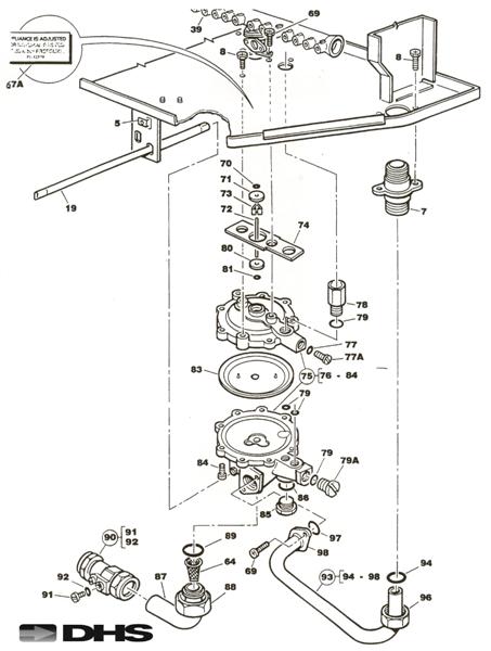 Exploded Diagram for DIAPHRAGM