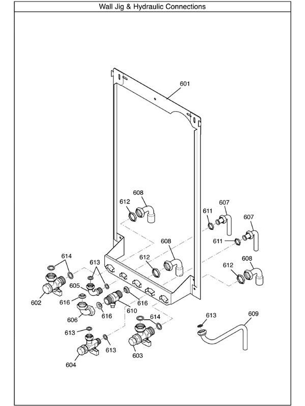 Exploded Diagram for WIRING HARNESS