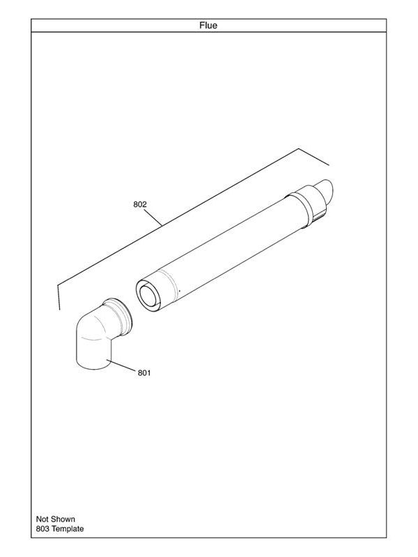 Exploded Diagram for FLUE