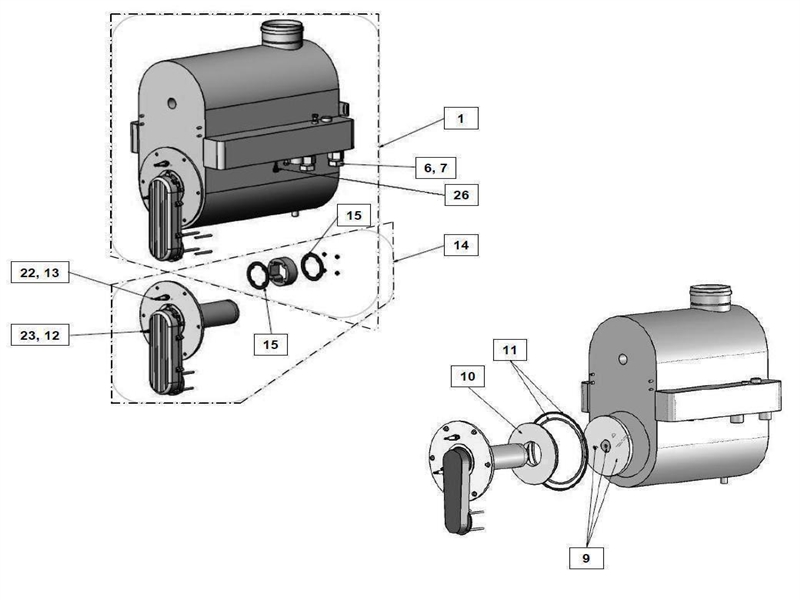 BURNER/HEAT EXCHANGER logo