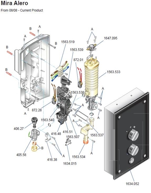 Exploded Diagram for ALL PARTS