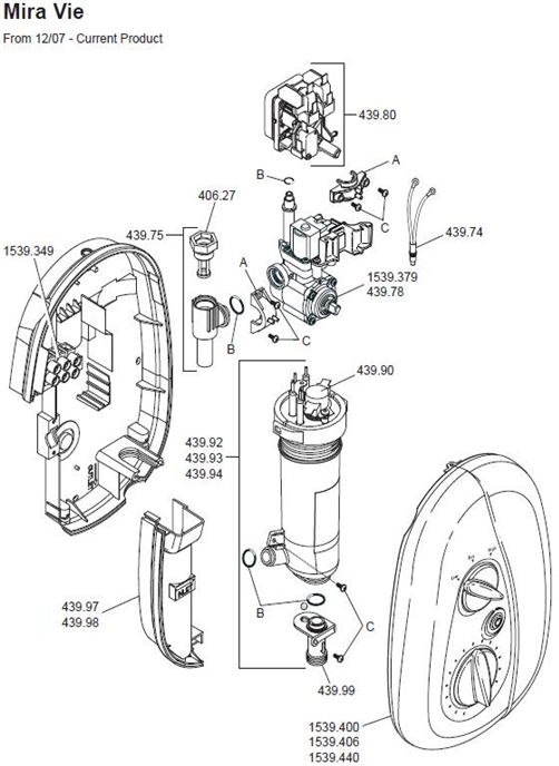 Exploded Diagram for ALL PARTS