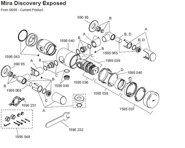 Exploded Diagram for ALL PARTS