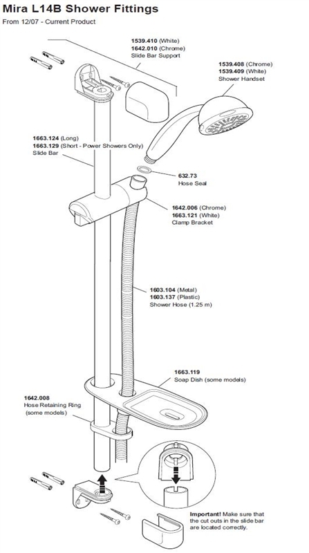 Exploded Diagram for ALL PARTS