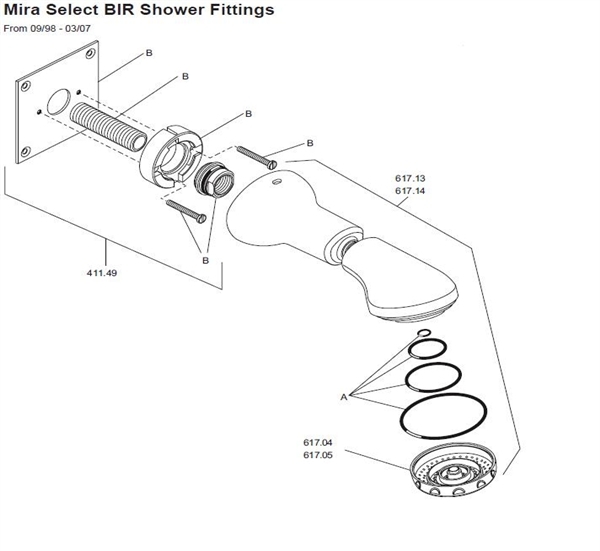 Exploded Diagram for ALL PARTS