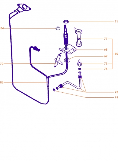Exploded Diagram for IGNITION ASSY