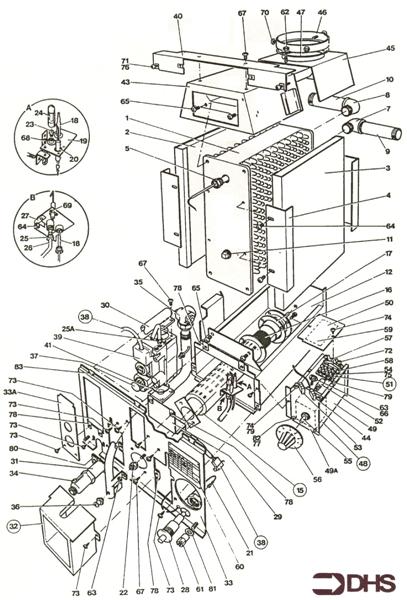 Exploded Diagram for BOILER