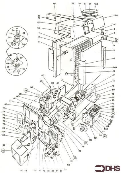 Exploded Diagram for BOILER