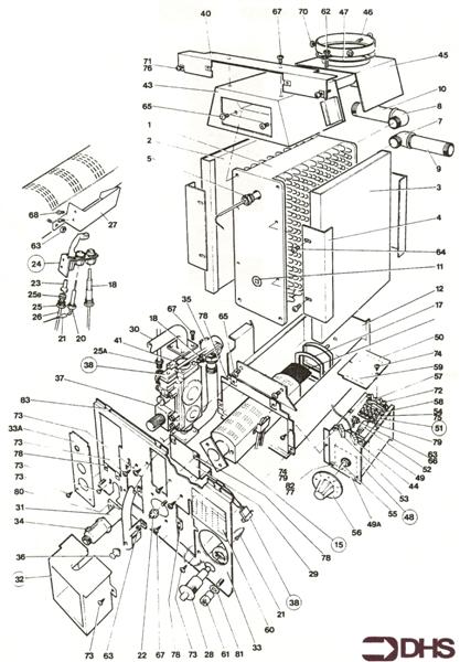 Exploded Diagram for BOILER