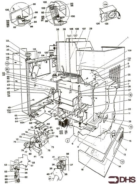 Exploded Diagram for COMPLETE MODEL