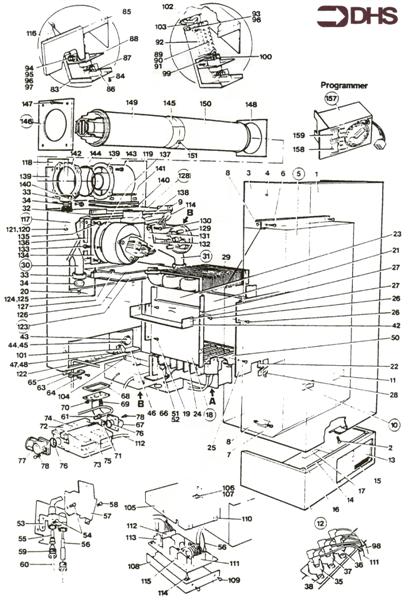 Exploded Diagram for COMPLETE MODEL