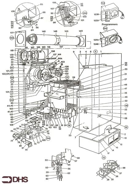 Exploded Diagram for COMPLETE MODEL