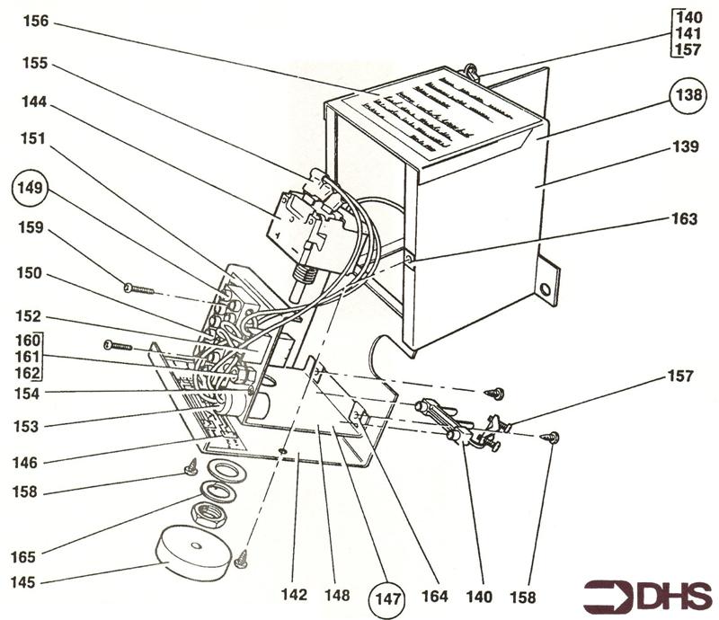 Exploded Diagram for BOILER 800B AFT 9103001325