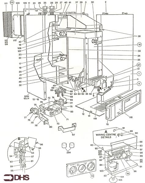 Exploded Diagram for COMPLETE MODEL