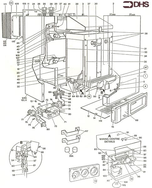 Exploded Diagram for COMPLETE MODEL