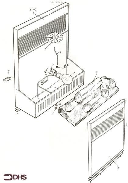 Exploded Diagram for FRONT PANELS