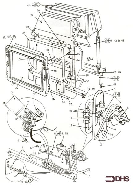 Exploded Diagram for BURNER/ CONTROLS ASSY