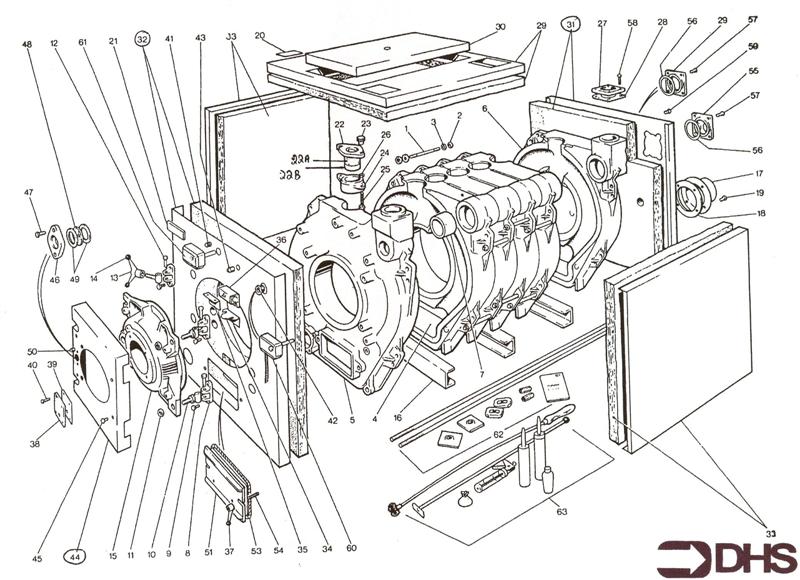 Exploded Diagram for BOILER ASSY