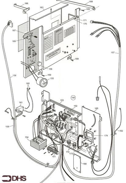 Exploded Diagram for CONTROL ASSY
