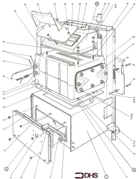 Exploded Diagram for BOILER ASSY