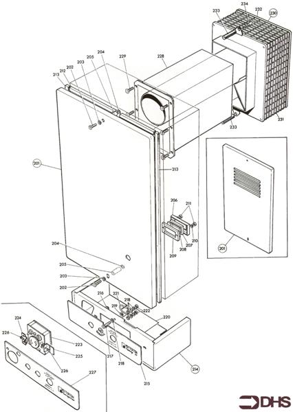 Exploded Diagram for CASING PANELS/ COVERS/ PROGRAM