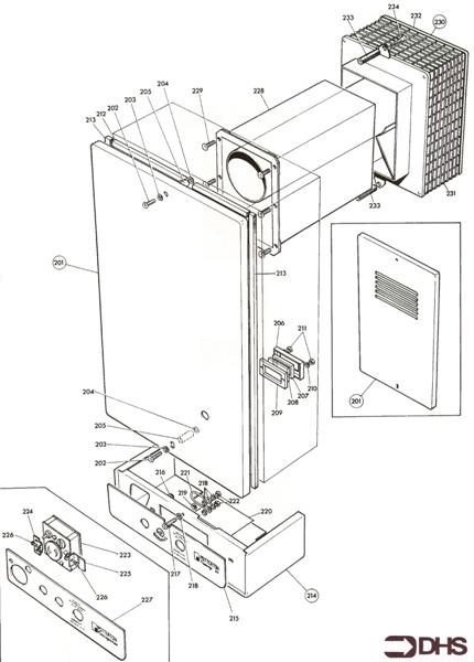 Exploded Diagram for CASING PANELS/ COVERS/ PROGRAM