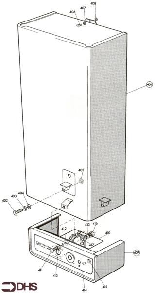 Exploded Diagram for CASING ASSY